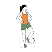 Illustration of a person doing Ankle Circles