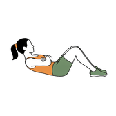 Illustration of a person doing Sit-Ups