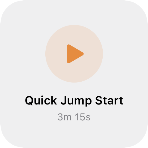 Quick Start small widget